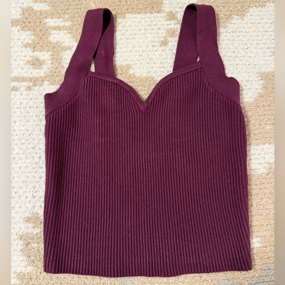 Abercrombie Ottoman Sweetheart Sweater Tank